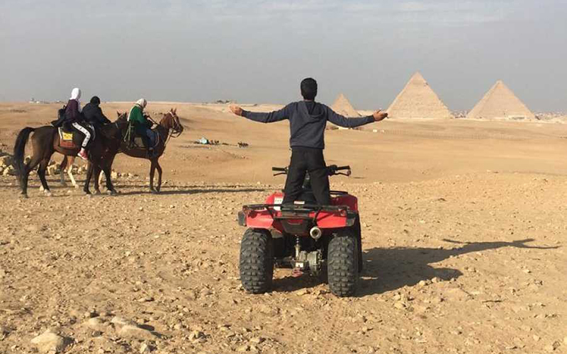 Quad Biking Egypt Tour At Giza Pyramids